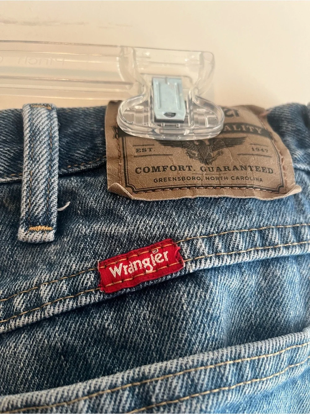 Wranglers Premium Quality  Classic Men's Blue Denim Jeans